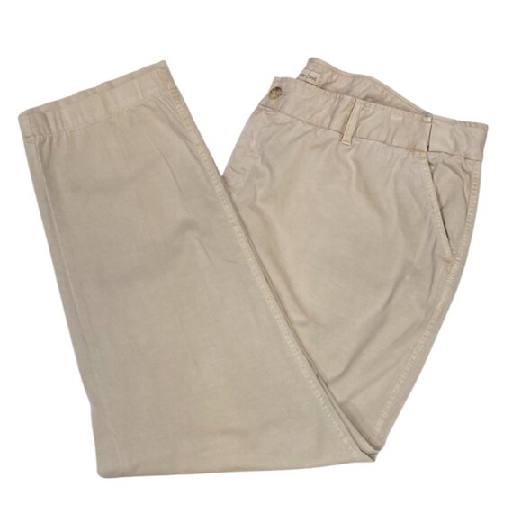 Coldwater Creek, Women's Khaki Pants, Size 14W, Elastic in waistline - Picture 1 of 11